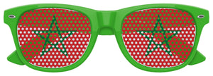 MOROCCO FLAG World Cup Party Sunglasses