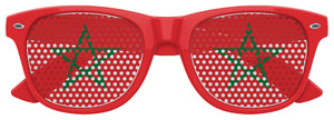 MOROCCO FLAG World Cup Party Sunglasses