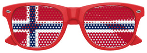 NORWAY FLAG World Cup Party Sunglasses