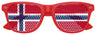 NORWAY FLAG World Cup Party Sunglasses