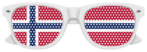 NORWAY FLAG World Cup Party Sunglasses