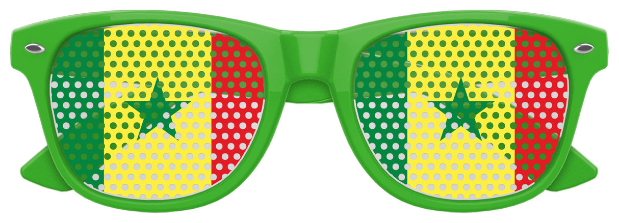 SENEGAL FLAG World Cup Party Sunglasses