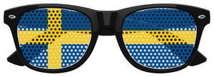 SWEDEN FLAG World Cup Party Sunglasses