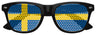 SWEDEN FLAG World Cup Party Sunglasses