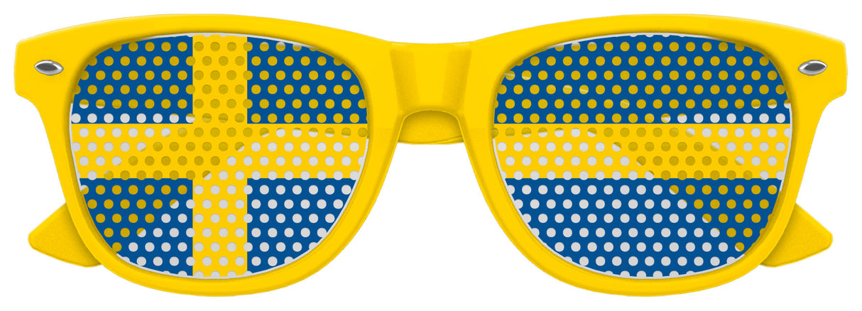 SWEDEN FLAG World Cup Party Sunglasses