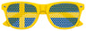 SWEDEN FLAG World Cup Party Sunglasses