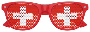 SWITZERLAND FLAG World Cup Party Sunglasses