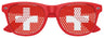 SWITZERLAND FLAG World Cup Party Sunglasses