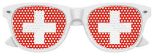SWITZERLAND FLAG World Cup Party Sunglasses