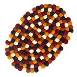 Felt Casserole Trivet, Harvest