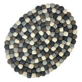 Felt Casserole Trivet, Pebble