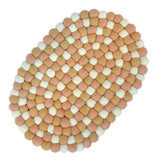 Felt Casserole Trivet, Sunset Sands