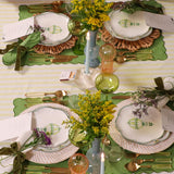 Frosted Blue Haze Vase - Pair