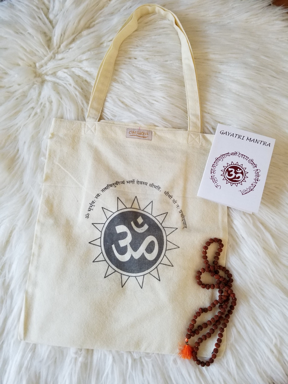 Gayatri Mantra Tote Bag-0