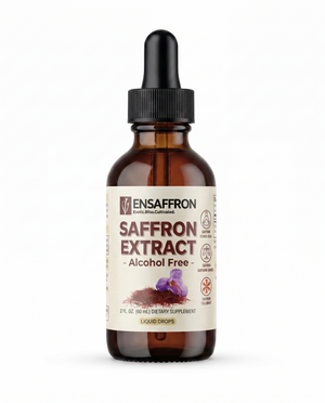 Premium Saffron Extract Tincture (Made With Pure Heray Saffron Threads)