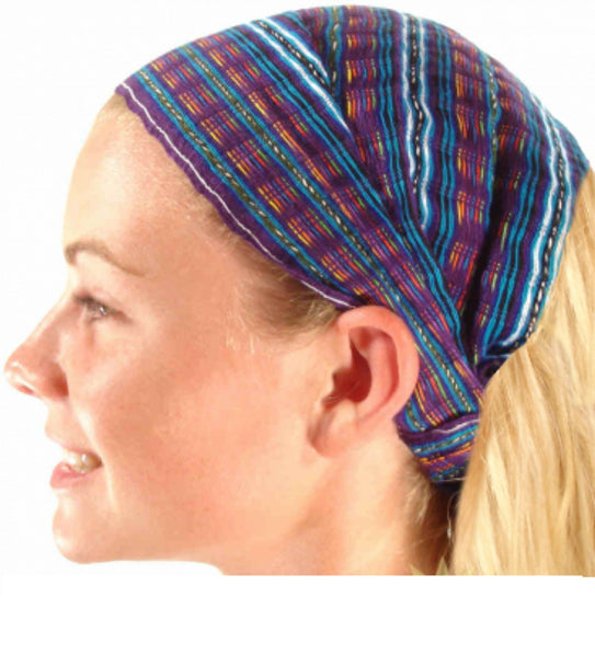 Headband Wide Cotton Assortment Adjustable Elastic Artisan Made