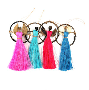 Ugandan Banana Fiber Angel Ornament