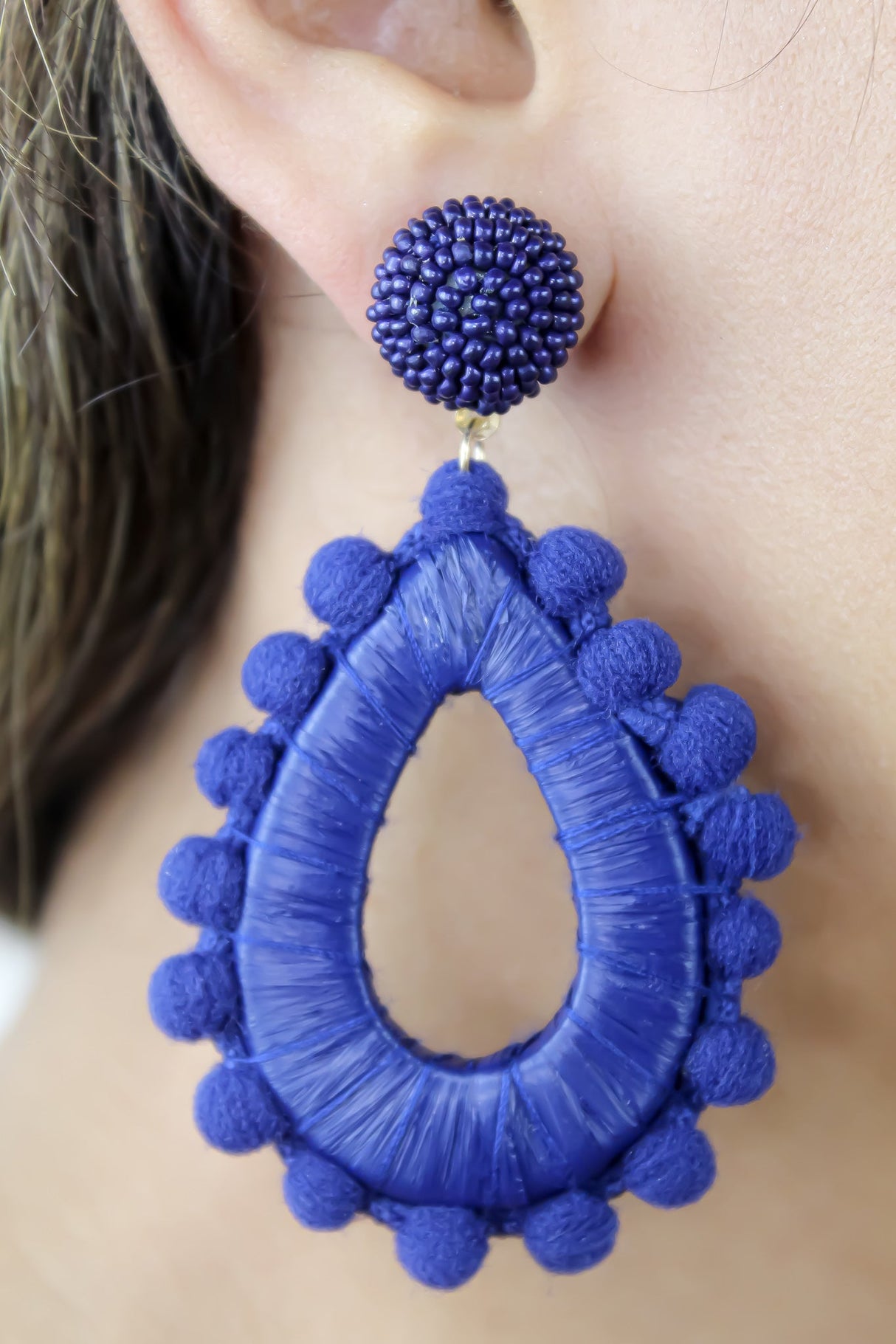 Mayari Blue Earrings by Bombay Sunset-1