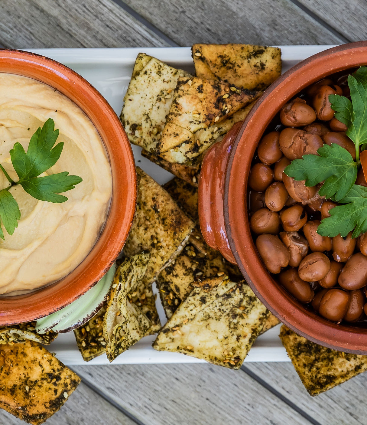 Za'atar Pita Chips (6.5oz.) Please select spicy or original za'atar.
