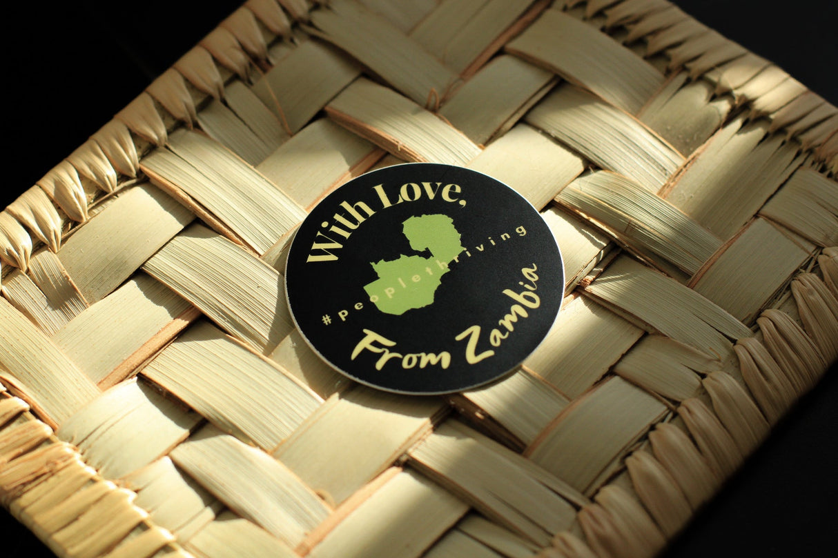 With Love, From Zambia Sticker