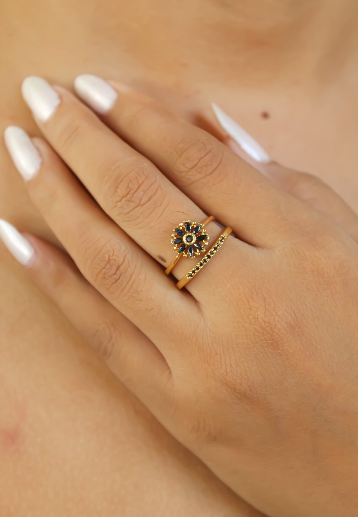 Conil Flower Ring by Bombay Sunset-1