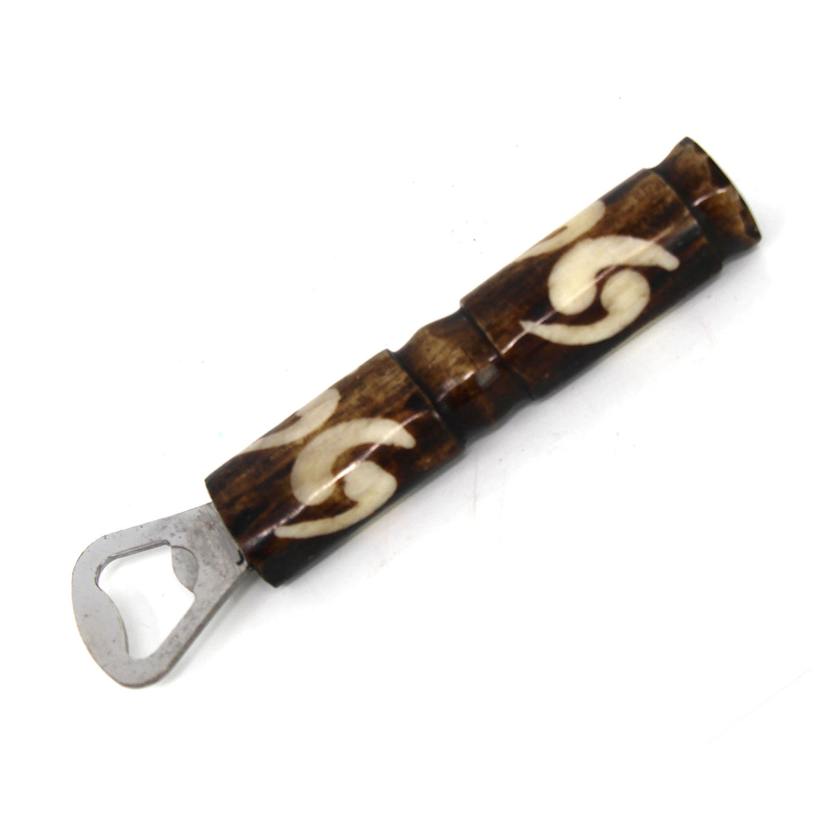 African Batik Bone Bottle Opener, Mixed Designs