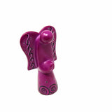 Soapstone Angel Sculptures, Fushia