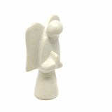 Soapstone Angel Sculpture, Natural Stone