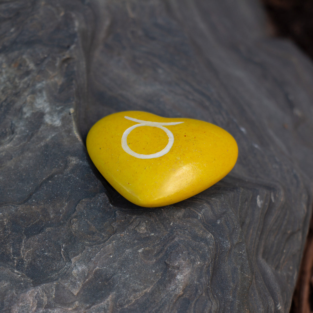 Zodiac Soapstone Hearts, Pack of 5: TAURUS