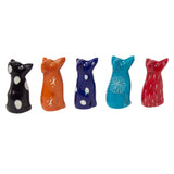 Soapstone Tiny Dogs - Assorted Pack of 5 Colors