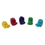 Soapstone Tiny Hippos - Assorted Pack of 5 Colors