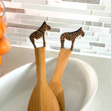 Zebra Salad Serving Set