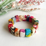 Kantha Block Bracelet