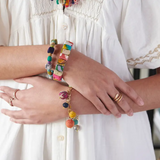 Kantha Block Bracelet