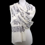 OMSutra Karma Mantra Yoga Prayer Shawl-1