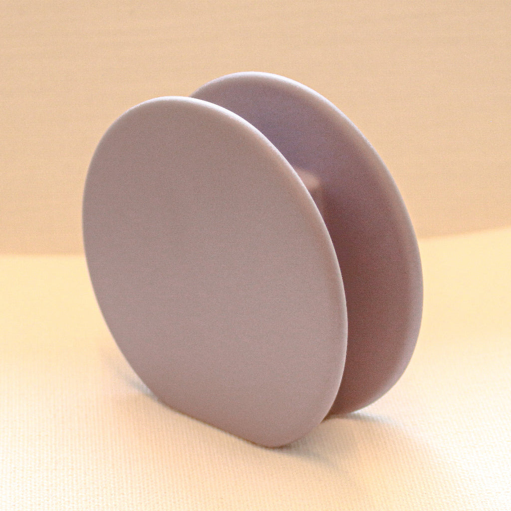 Lavender Macaroon Ceramic Vase - Pair