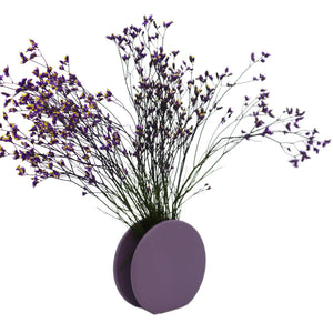 Lavender Macaroon Ceramic Vase - Pair