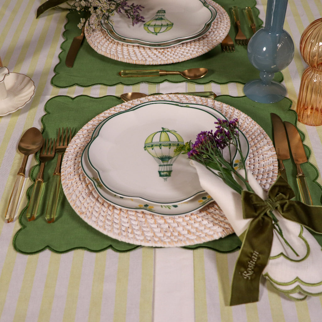 24pc Set Buttercream Yellow Cutlery - 6 Piece - Set of 4