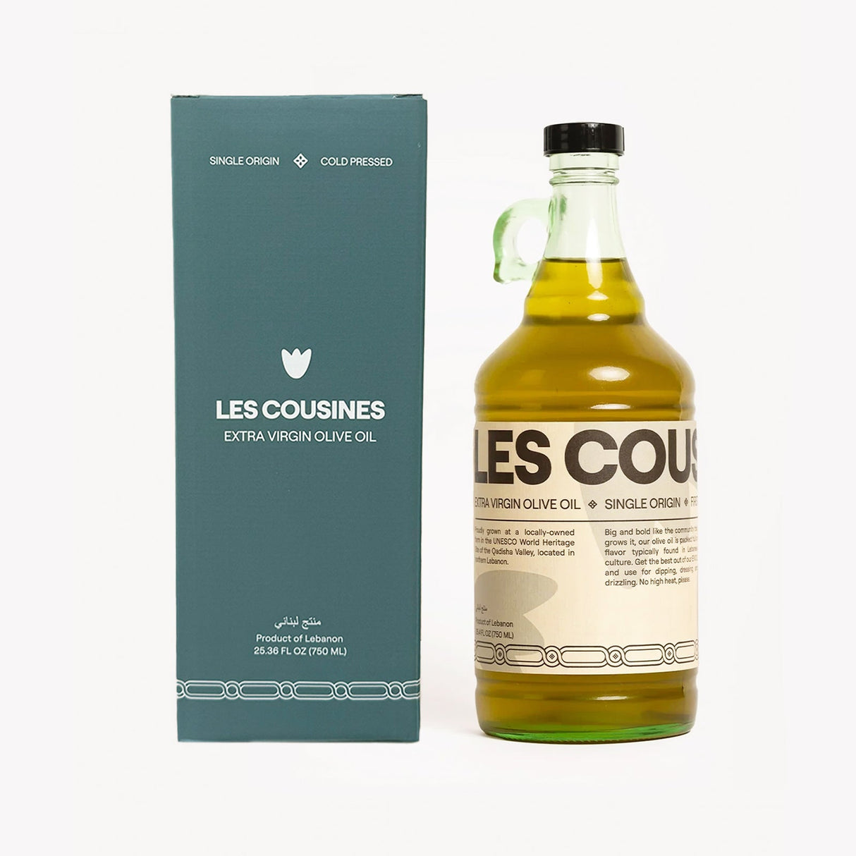 Les Cousines EVOO Extra Virgin Olive Oil from Lebanon