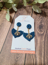 Lotus Flower Earrings-2