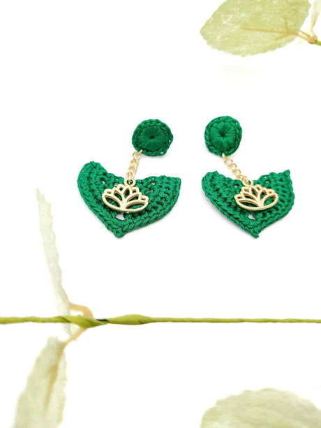 Lotus Flower Earrings-8