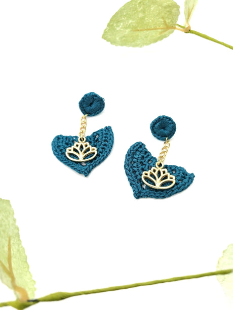 Lotus Flower Earrings-5