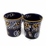 Pair of Flared Mugs - Blue