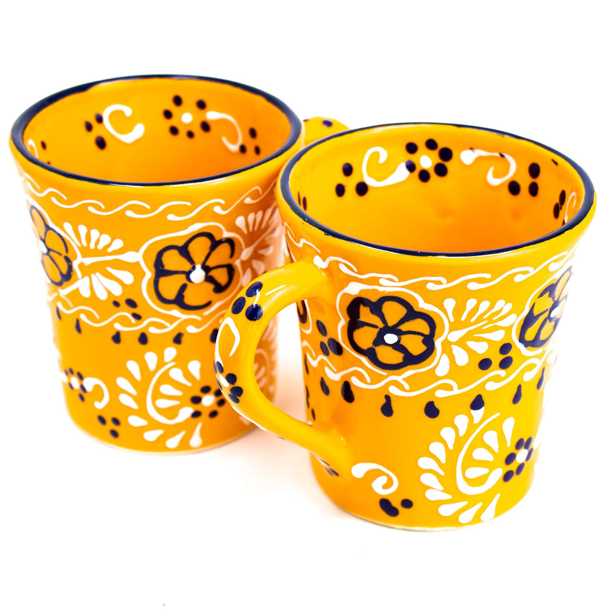 Pair of Flared Mugs - Mango