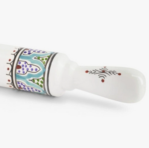 Marrakesh Ceramic Rolling Pin in Multicolor
