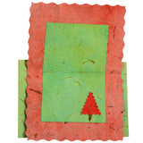 “Merry Christmas” Handmade Paper Card from Peru
