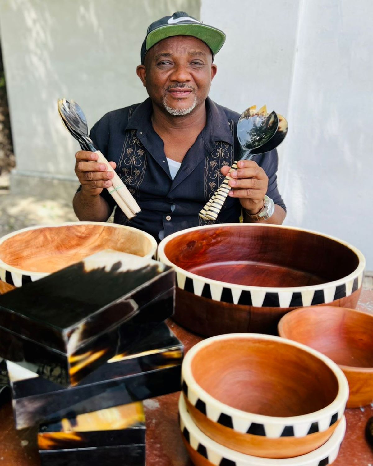 Horn Sugar Scooper Set
