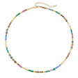 Rainbow Gemstone Necklace-0