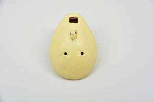Ocarina - Frontier Reptile Lizard 3" Music Instrument Peru Clay Flute