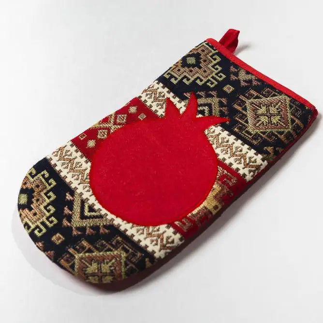 Oven Glove Pomegranate from Armenia